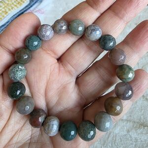 Rainbow Jasper Faceted Bread Bracelet
